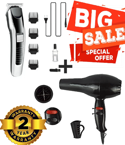     			GENRIC 01 AT538 TRIMMER Multicolor Cordless Beard Trimmer With 90 minutes Runtime