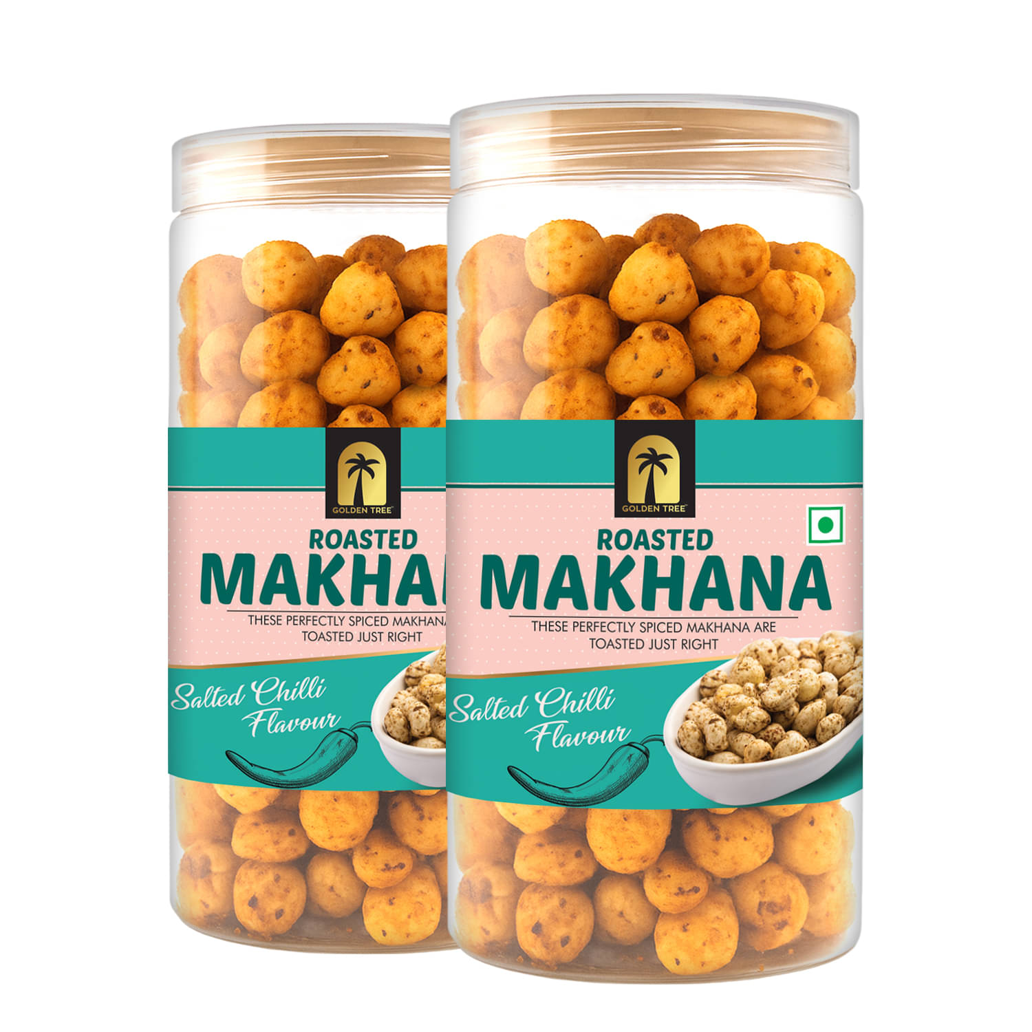     			Golden Tree Handpicked phool makhana/lotus seeds 100 g Pack of 2