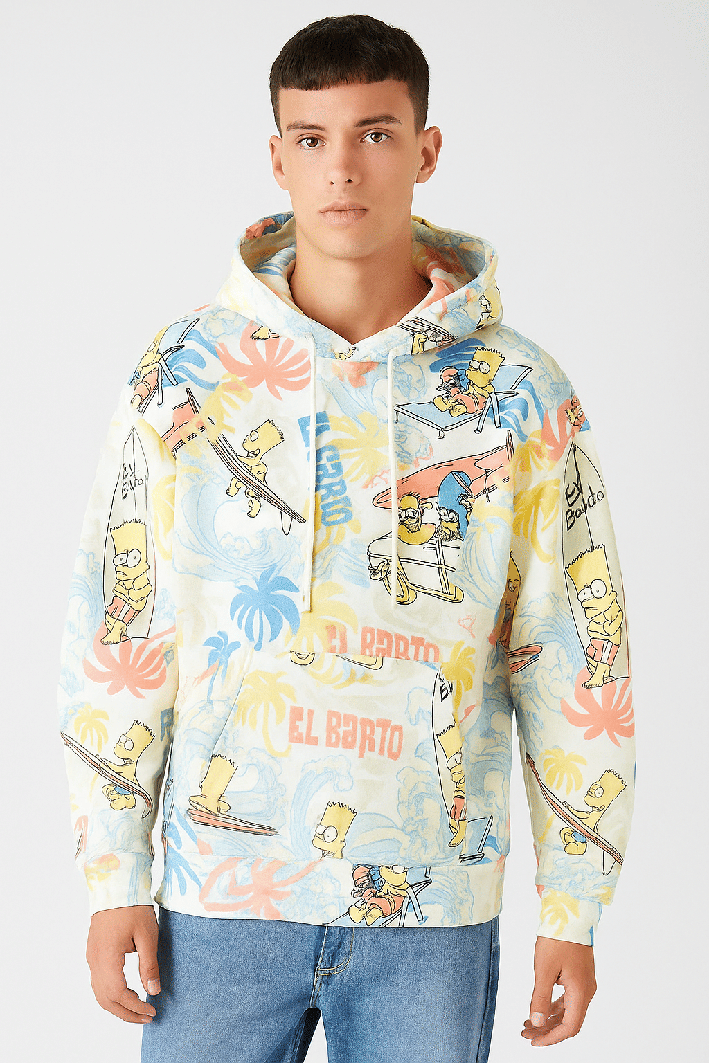     			HARPITA Fleece Hooded Men's Sweatshirt - Multi ( Pack of 1 )
