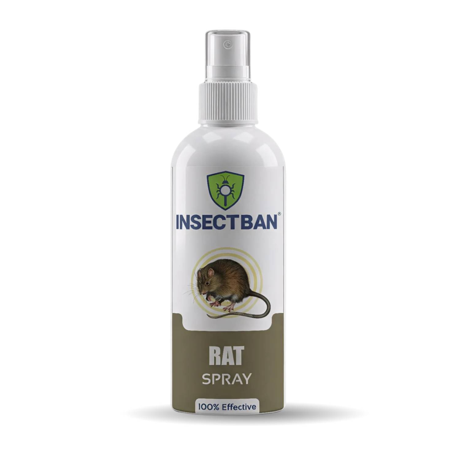     			INSECTBAN Rat spray for home,cars,car engine,cars wires,bikes |100% Gas Free |Indoor | Outdoor | Protects cables & wires with Refreshing Fragrance | Repellent - 200ml