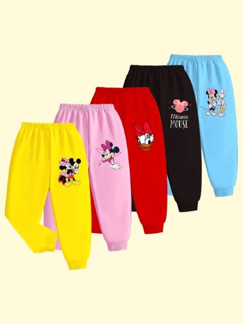     			Kuchipoo Pack of 5 Boys Cotton Blend Trackpant ( Multicolor )