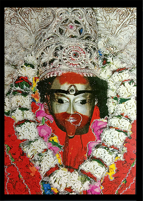 MA TARA MATA Sparkled Laminated Photo 8 (Width) x 11 (Length) inch on Wooden Base With Back Support & Wall Hanging Mount MA TARA MATA Sparkled Laminated Photo 8 (Width) x 11 (Length) inch on Wooden Base With Back Support & Wall Hanging Mount