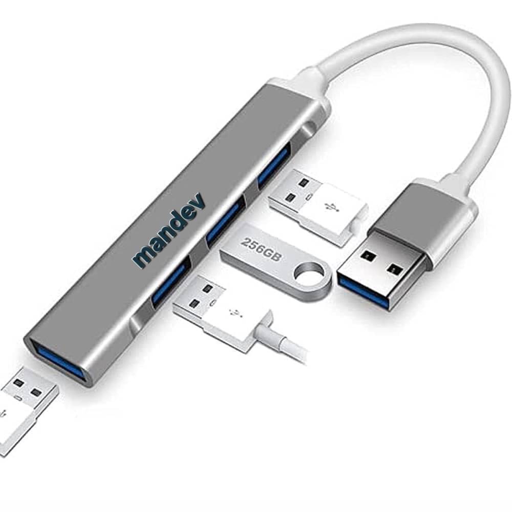     			MANDEV 4 port USB Hub