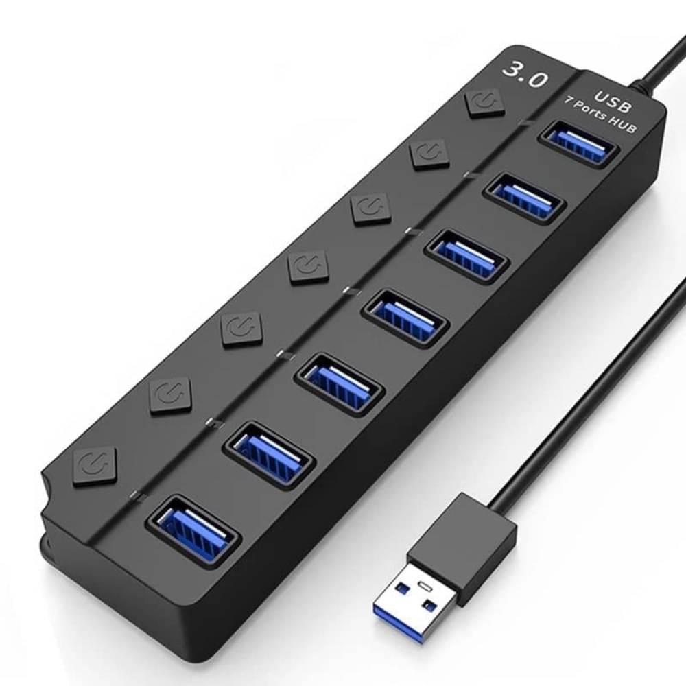     			MANDEV 7 port USB Hub