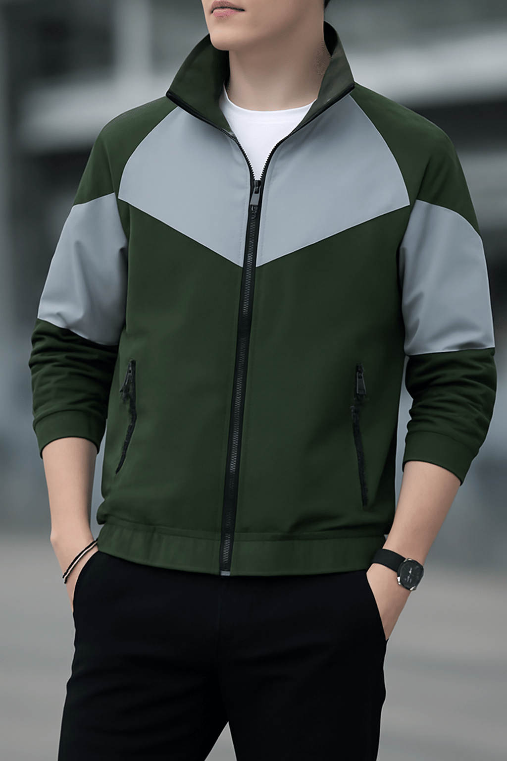    			Mashaykh Polyester Men's Windcheater Jacket - Multicolor 5 ( Pack of 1 )
