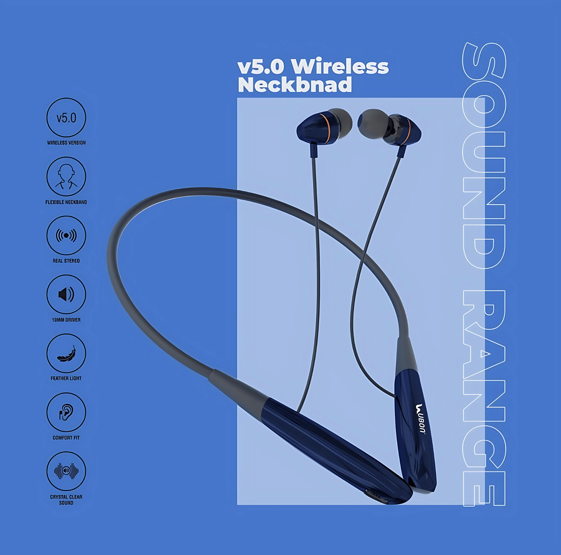 PREMIUM NECKBAND WITH LONG RANGE     			PREMIUM NECKBAND WITH LONG RANGE