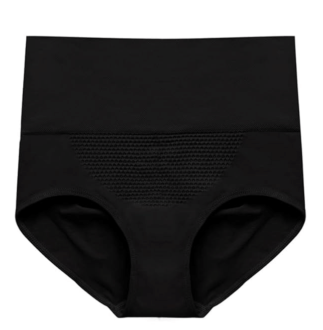 Pathudi Women Cotton Blend Shaper Brief ( Black ) Pathudi Women Cotton Blend Shaper Brief ( Black )