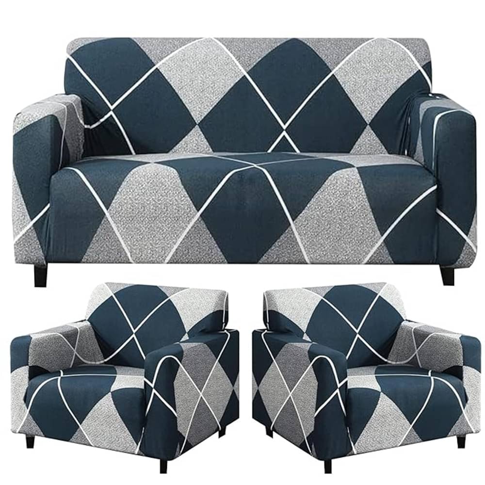     			Quirky Home 5 Seater Polyester Sofa Cover ( Pack of 1 )