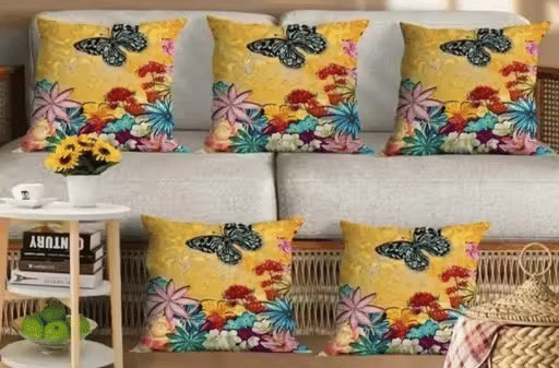 R2H2 - Pack of 5 Others Abstract Regular Pillow Cover ( 40.64 cm(16) x 40.64 cm(16) ) - Multi R2H2 - Pack of 5 Others Abstract Regular Pillow Cover ( 40.64 cm(16) x 40.64 cm(16) ) - Multi