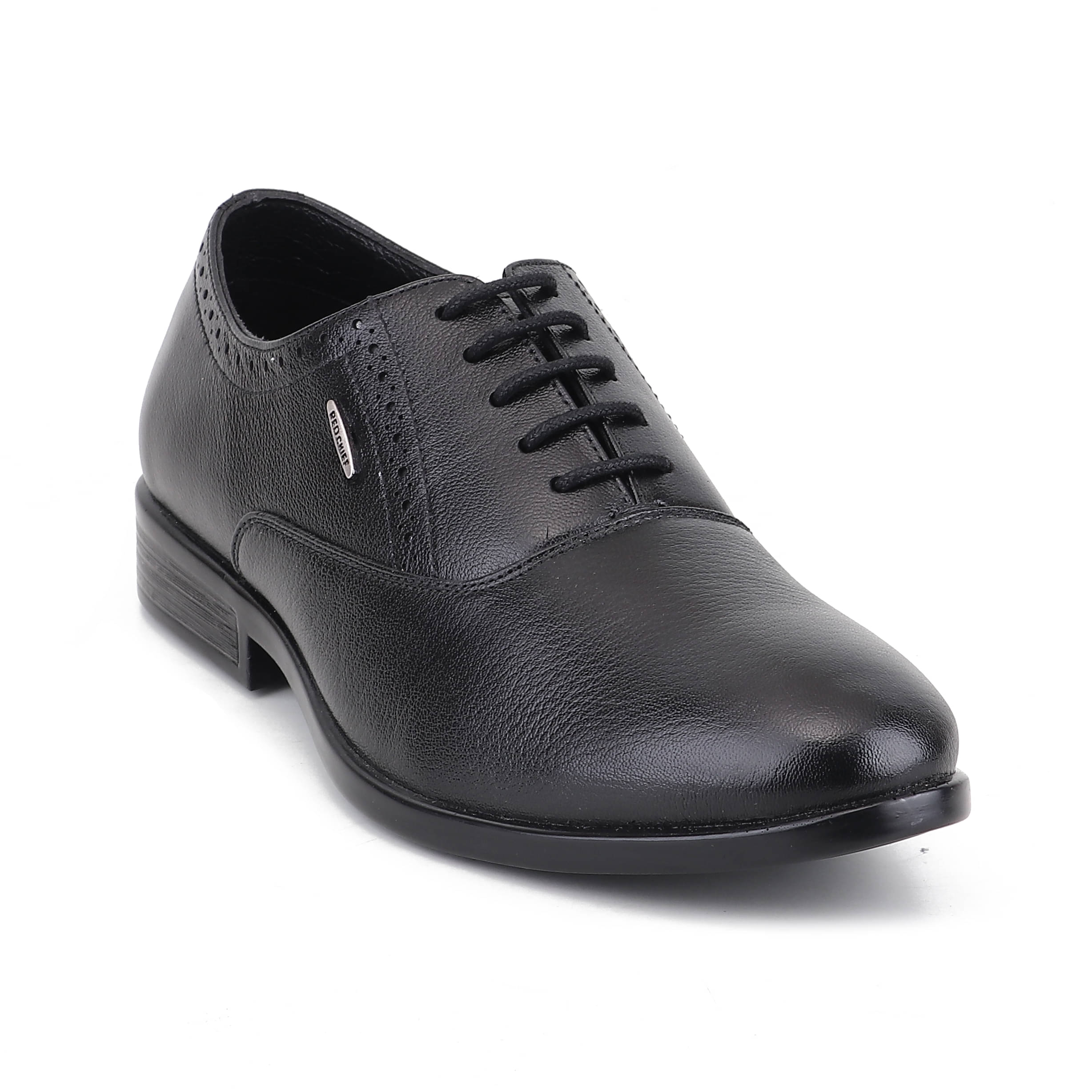     			Red Chief Black Men's Oxford Formal Shoes