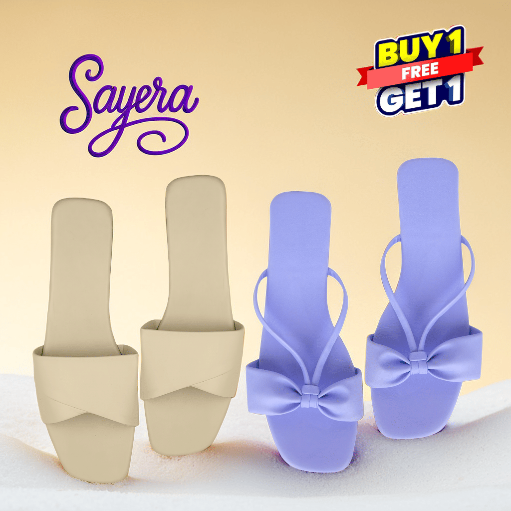     			Sayera Purple Women's Flats