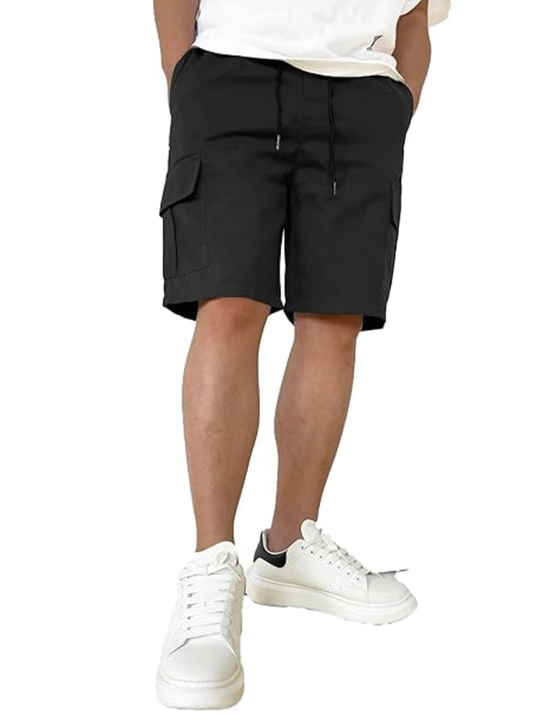 Shine n Show Dark Grey Cotton Men's Shorts ( Pack of 1 ) - Shorts | Buy online on ZillyBuy
