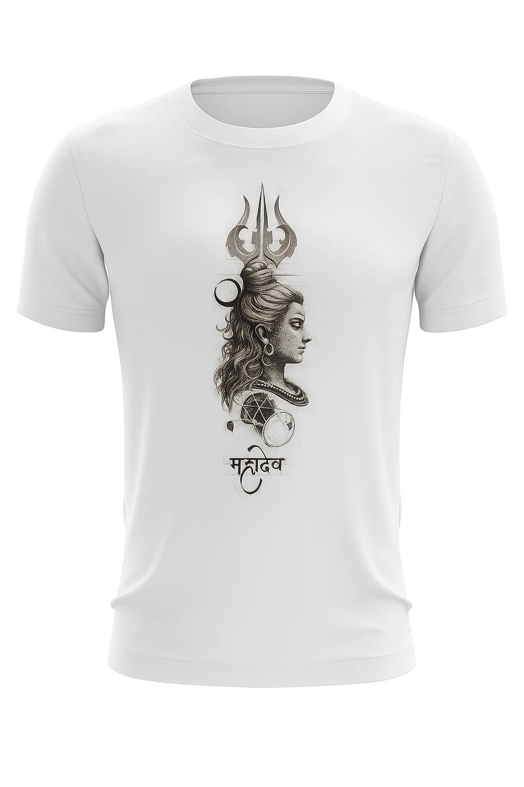Sista's Men Polyester Regular Fit Printed T-Shirt ( White ) Sista's Men Polyester Regular Fit Printed T-Shirt ( White )