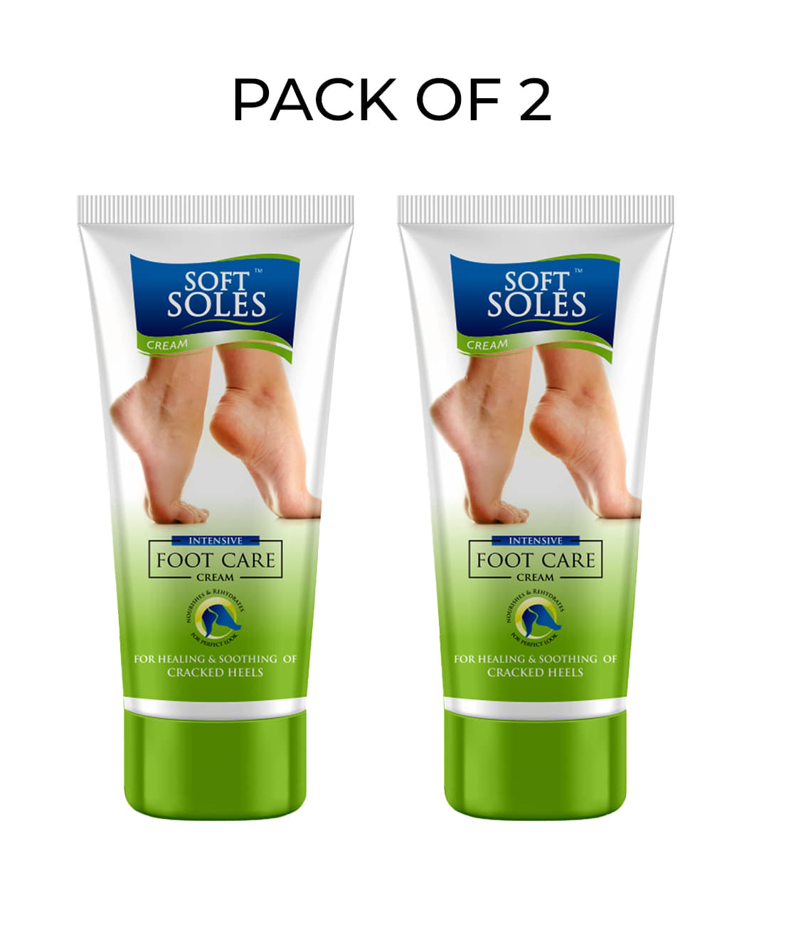 Softsoles Cracked skin repair Cream for All year ( 30 mL ) Pack of 2 Softsoles Cracked skin repair Cream for All year ( 30 mL ) Pack of 2