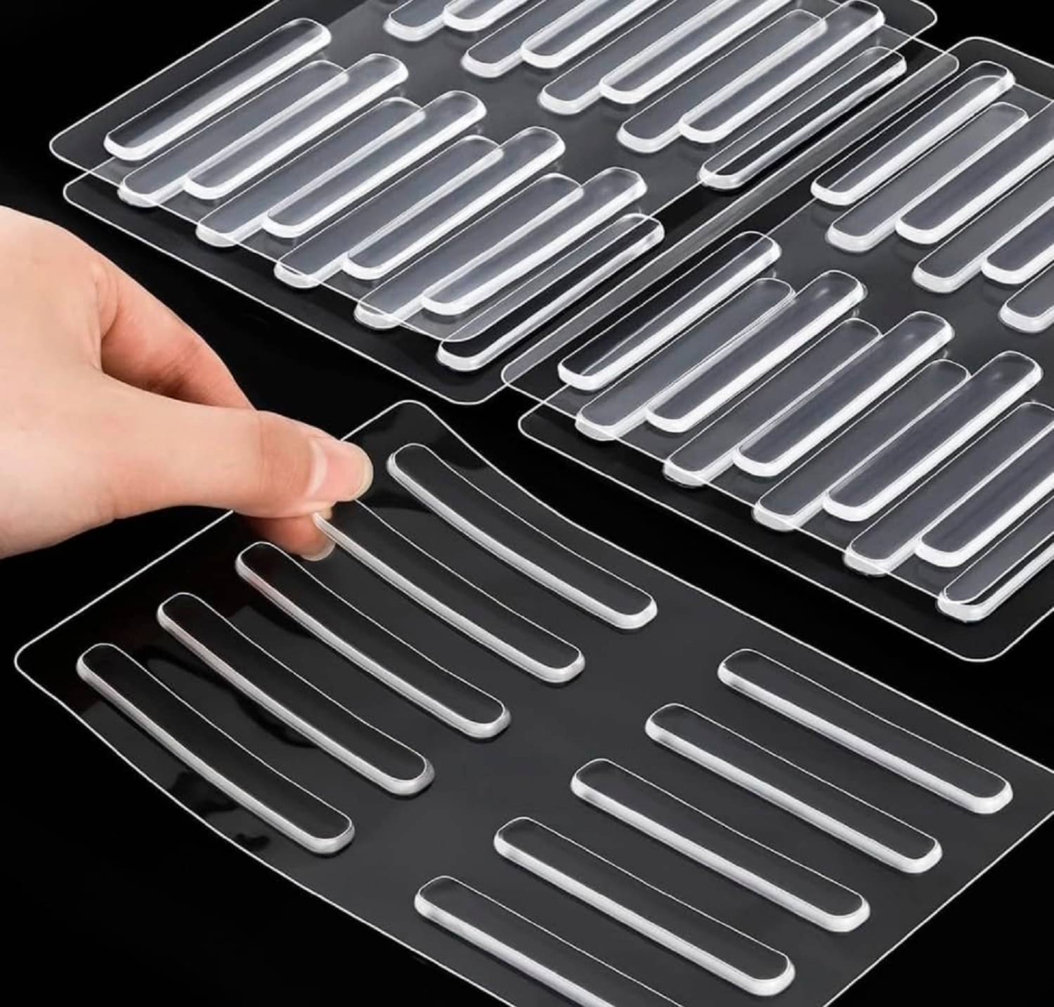     			Strip Door Handle Bumper Soft Wall Protector Self