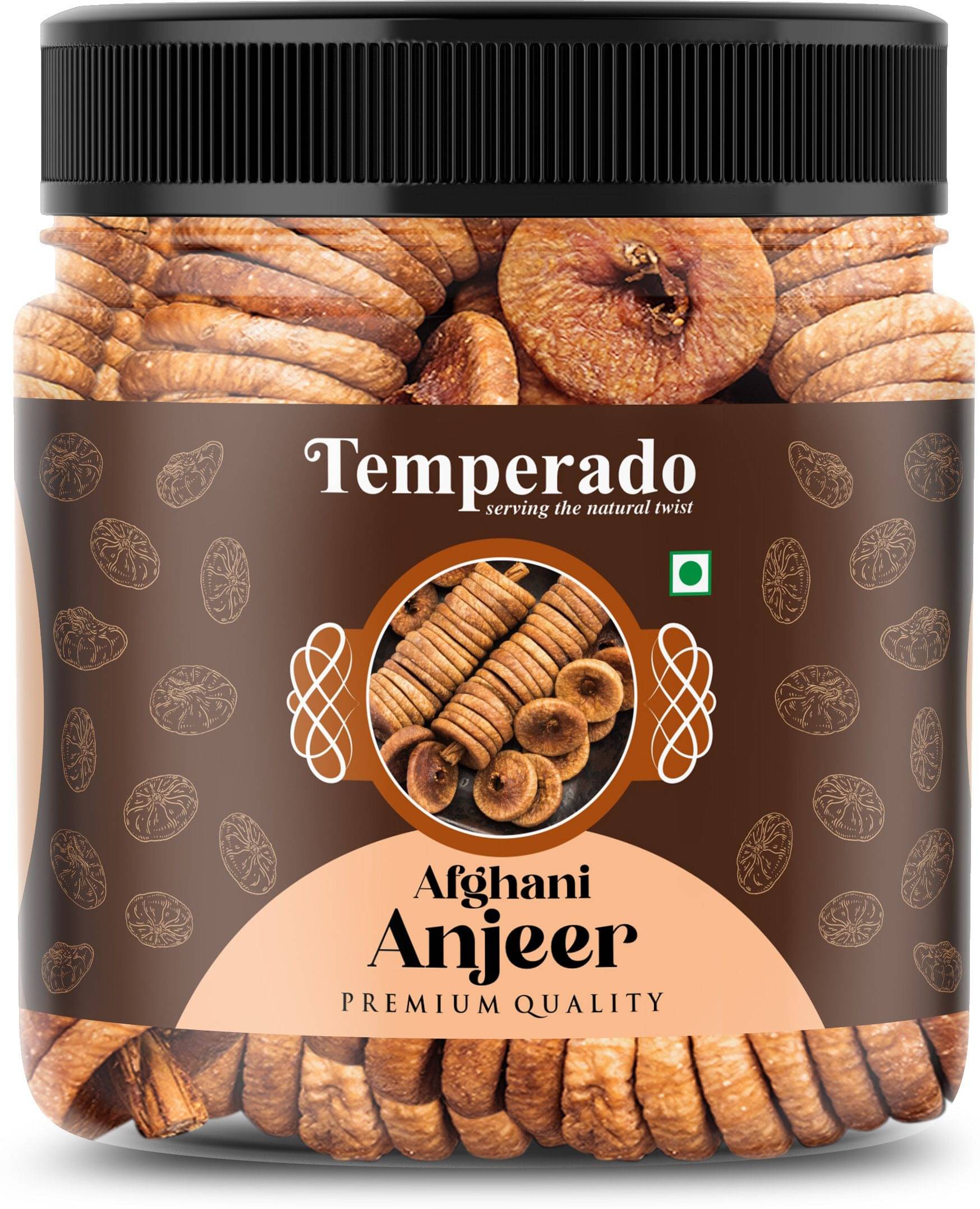     			Temperado Fig (Anjeer) 250 g Pack of 3