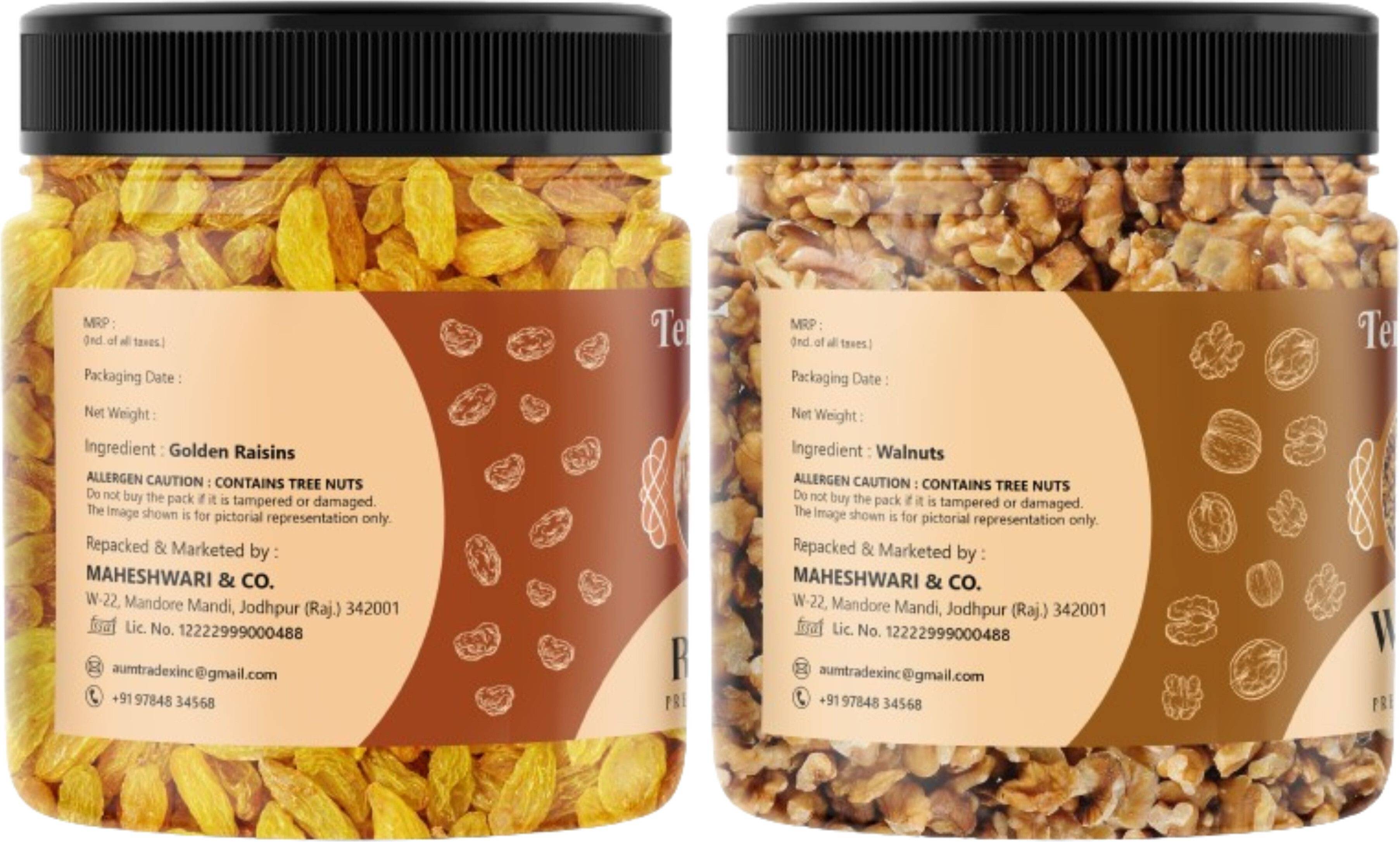    			Temperado Walnuts(Akhrot giri) 250 g Pack of 3