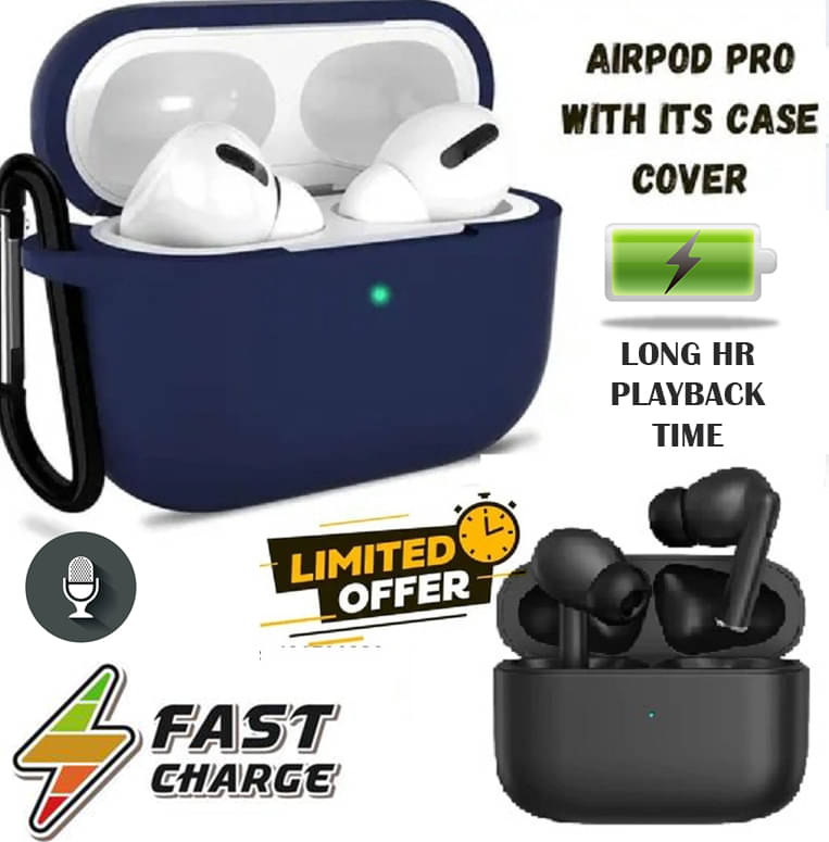     			“True Wireless Bluetooth Earbuds with Protective Case | Premium Sound Quality, Deep Bass, Long Battery Life, Built-in Mic, Touch Controls, Comfortable Fit & Stylish Design for Music, Calls & Travel