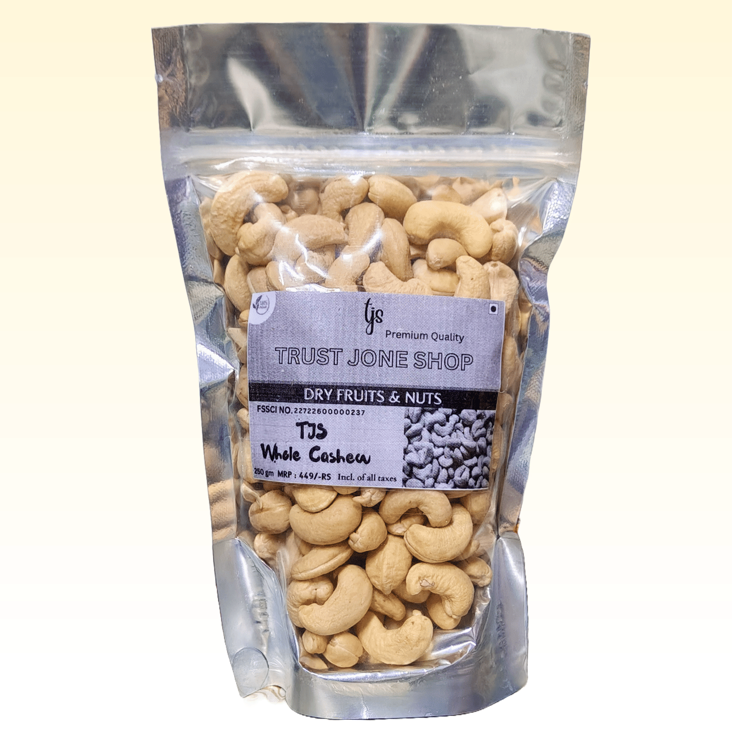Trust Jone Shop Cashew nut (Kaju) 250 g Trust Jone Shop Cashew nut (Kaju) 250 g