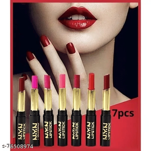 Venus Traders Multi Matte Long Lasting Crayon Lipstick ( Pack of 6 ) Venus Traders Multi Matte Long Lasting Crayon Lipstick ( Pack of 6 )