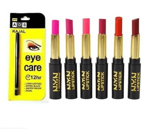     			Venus Traders Multi Matte Long Lasting Crayon Lipstick ( Pack of 7 )