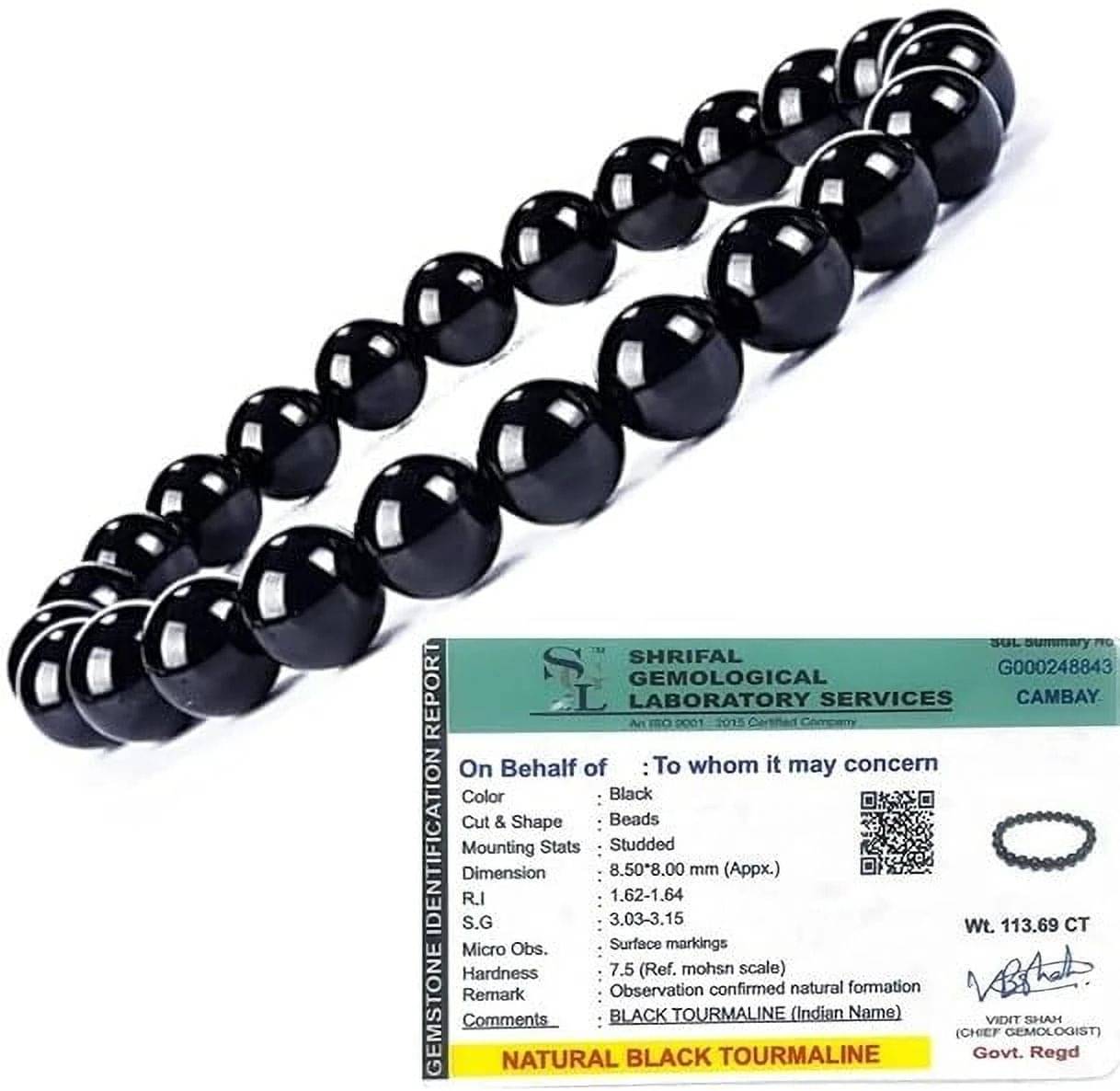 gemvastu Black Bracelet ( Pack of 1 ) gemvastu Black Bracelet ( Pack of 1 )