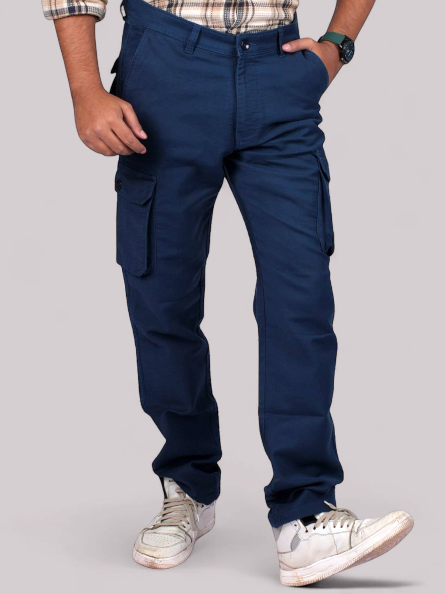     			plounge Regular Fit Jogger Men's Jeans - Blue ( Pack of 1 )