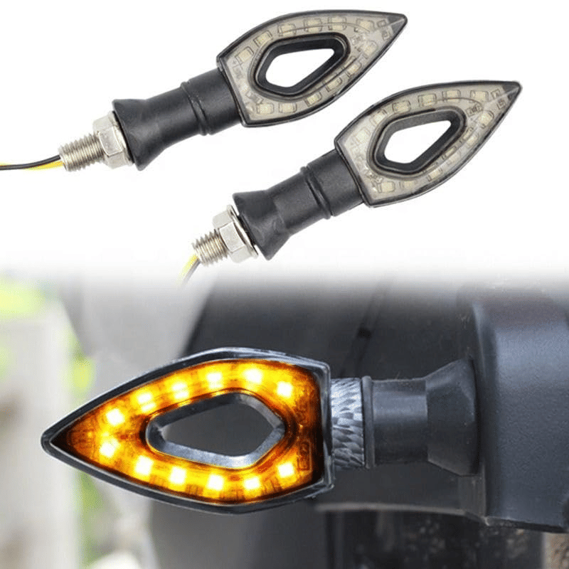 AKSMIT Indicator Light For All Bike Make ( Pack of 2 )