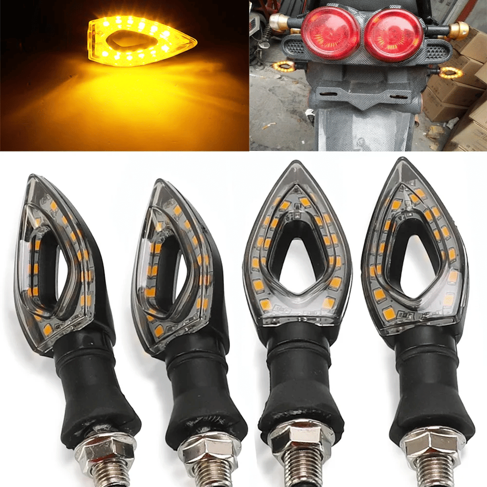 AKSMIT Indicator Light For All Bike Make ( Pack of 4 )