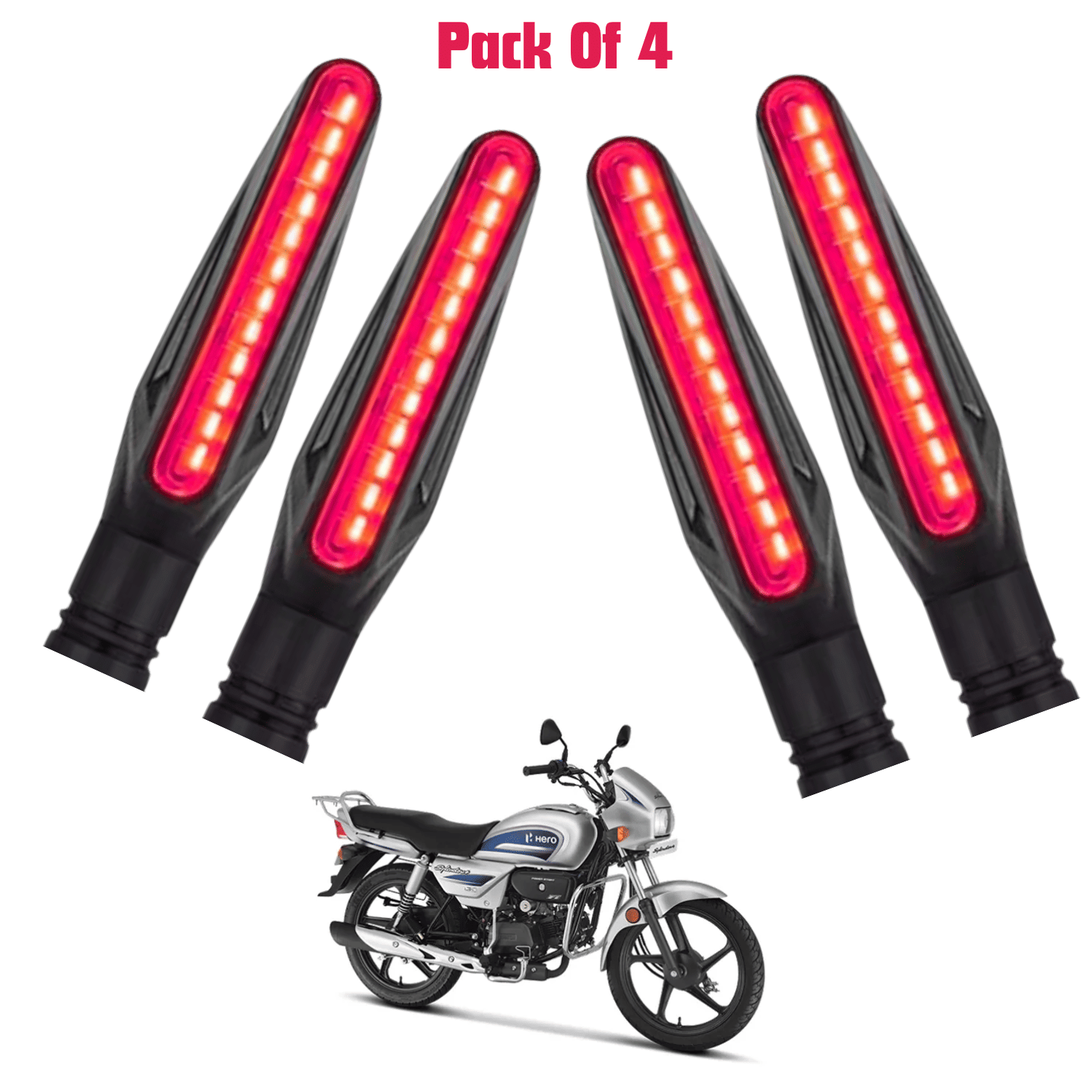 AKSMIT Rear Bike Indicator For Two Wheelers