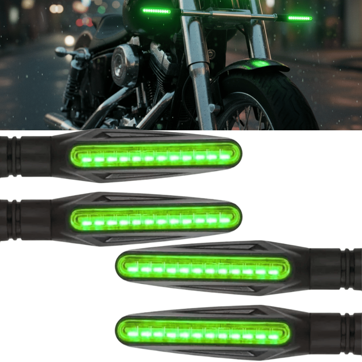 AKSMIT Rear Bike Indicator For Two Wheelers AKSMIT Rear Bike Indicator For Two Wheelers