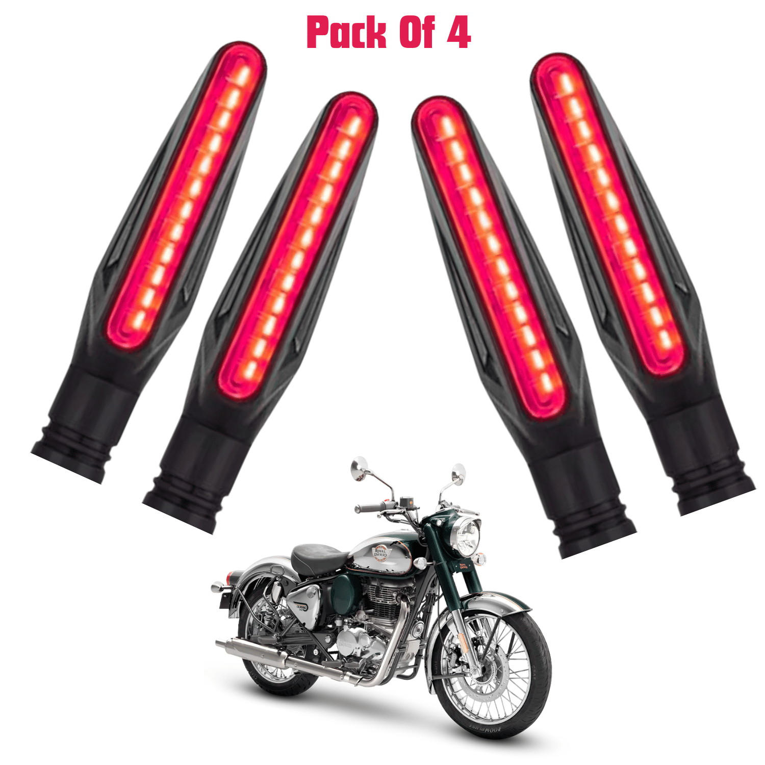 AKSMIT Rear Bike Indicator For Two Wheelers