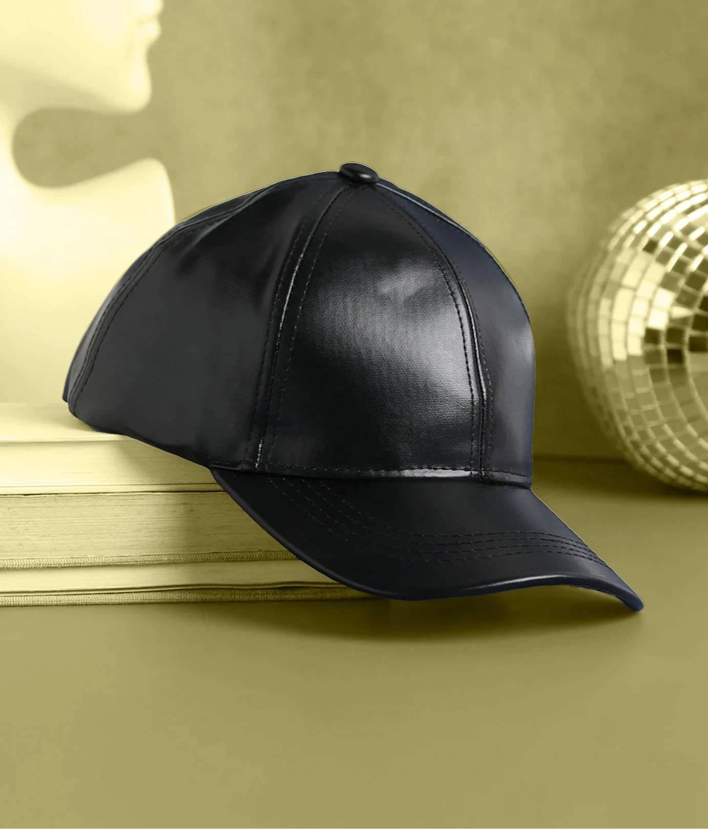 Babji Black Cotton Blend Women's Cap ( Pack of 1 ) Babji Black Cotton Blend Women's Cap ( Pack of 1 )