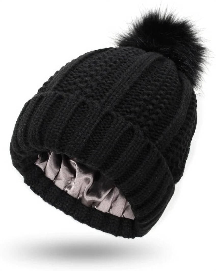     			Babji Black Woollen Women's Cap ( Pack of 1 )