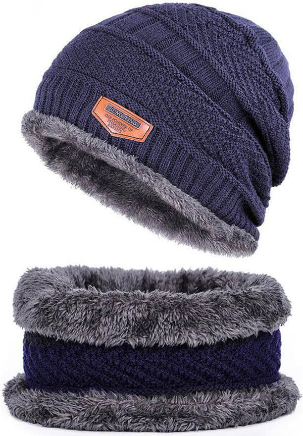 Babji Blue Cotton Women's Cap ( Pack of 2 ) Babji Blue Cotton Women's Cap ( Pack of 2 )