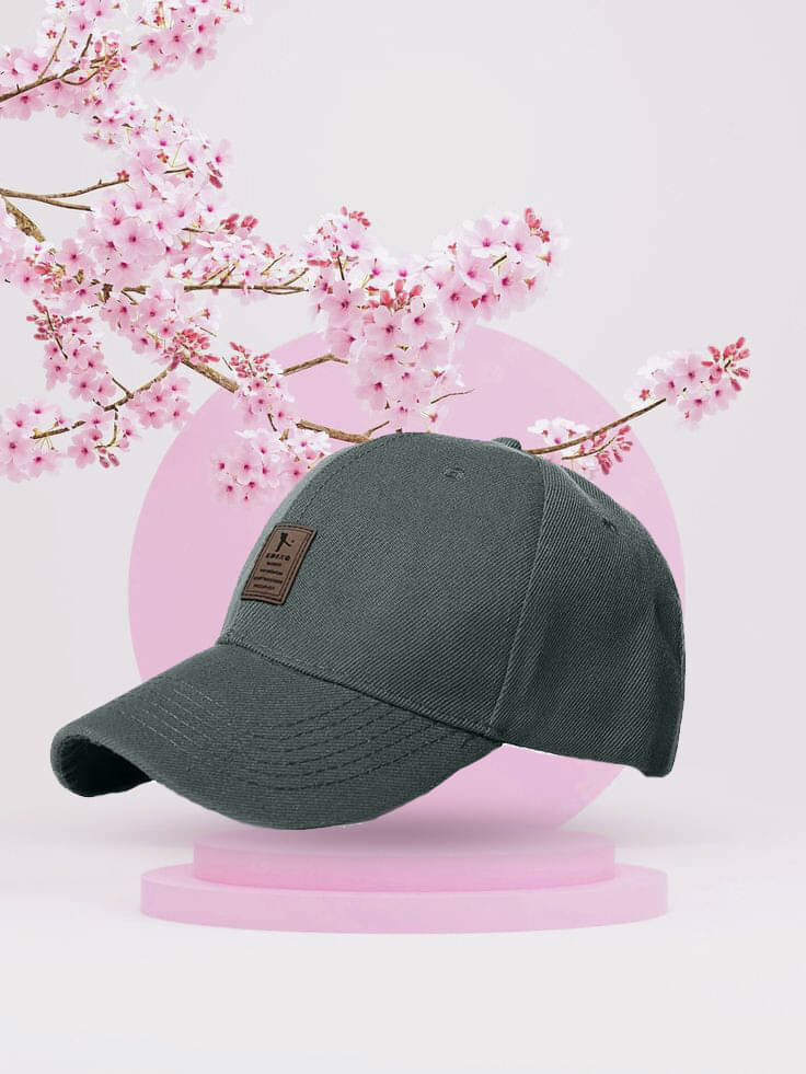 Babji Gray Cotton Blend Women's Cap ( Pack of 1 ) Babji Gray Cotton Blend Women's Cap ( Pack of 1 )