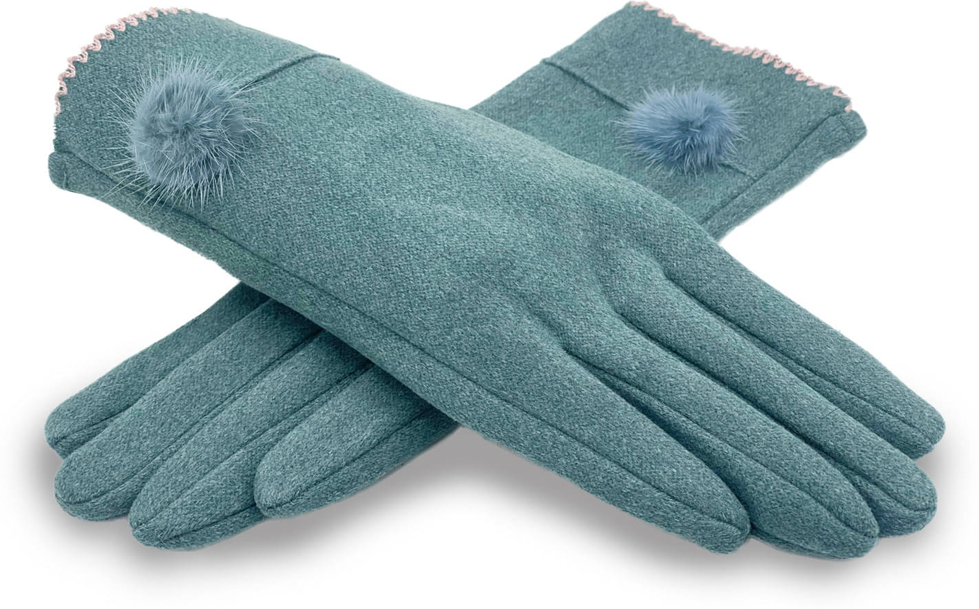     			Babji Green Women's Safety Gloves ( Pack of 1 )
