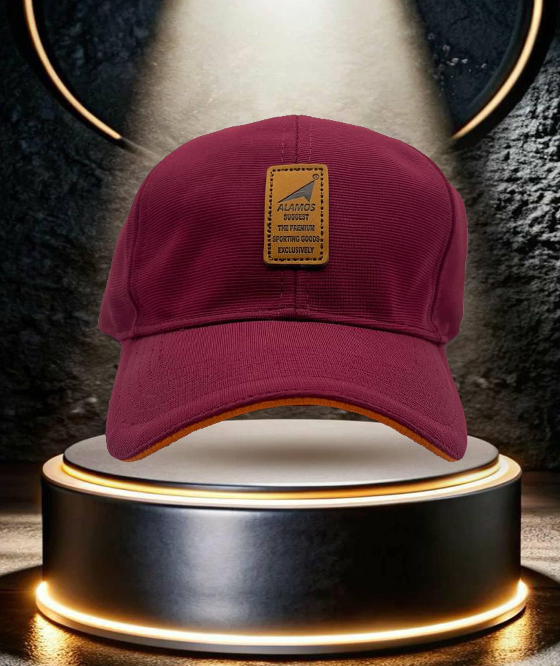     			Babji Maroon Cotton Blend Women's Cap ( Pack of 1 )