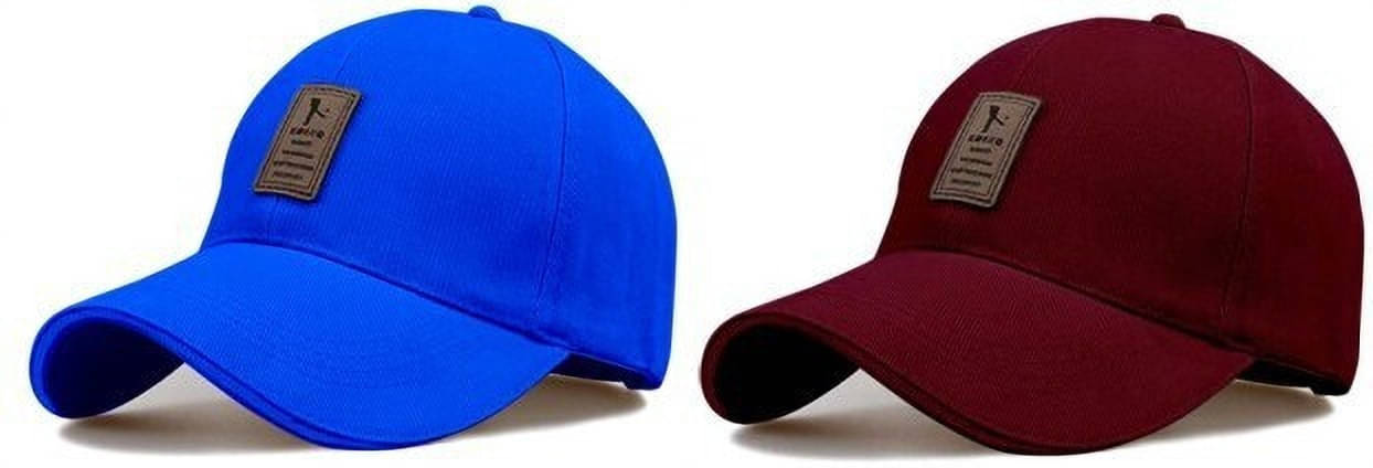     			Babji Multicolor Cotton Women's Cap ( Pack of 2 )