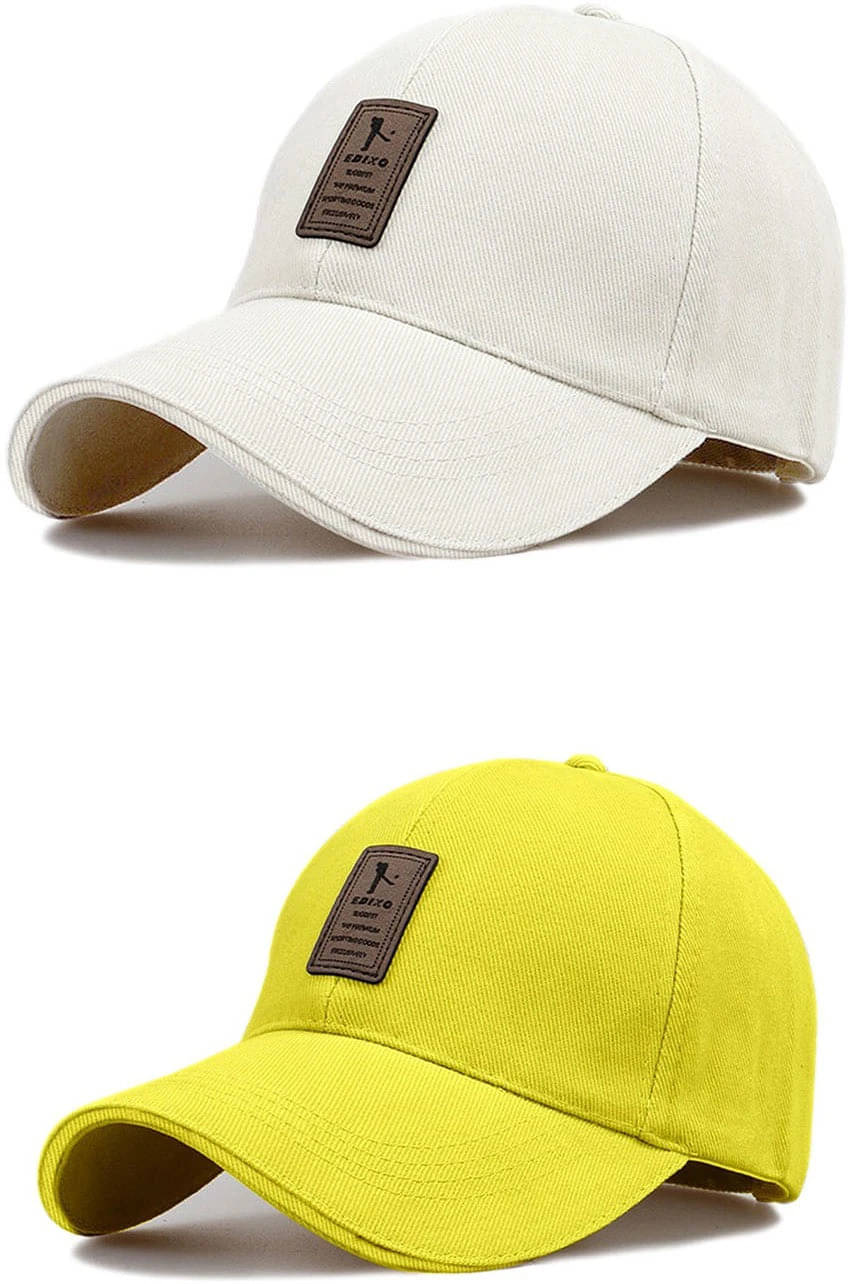     			Babji Multicolor Cotton Women's Cap ( Pack of 2 )