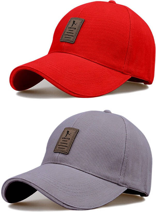     			Babji Multicolor Cotton Women's Cap ( Pack of 2 )