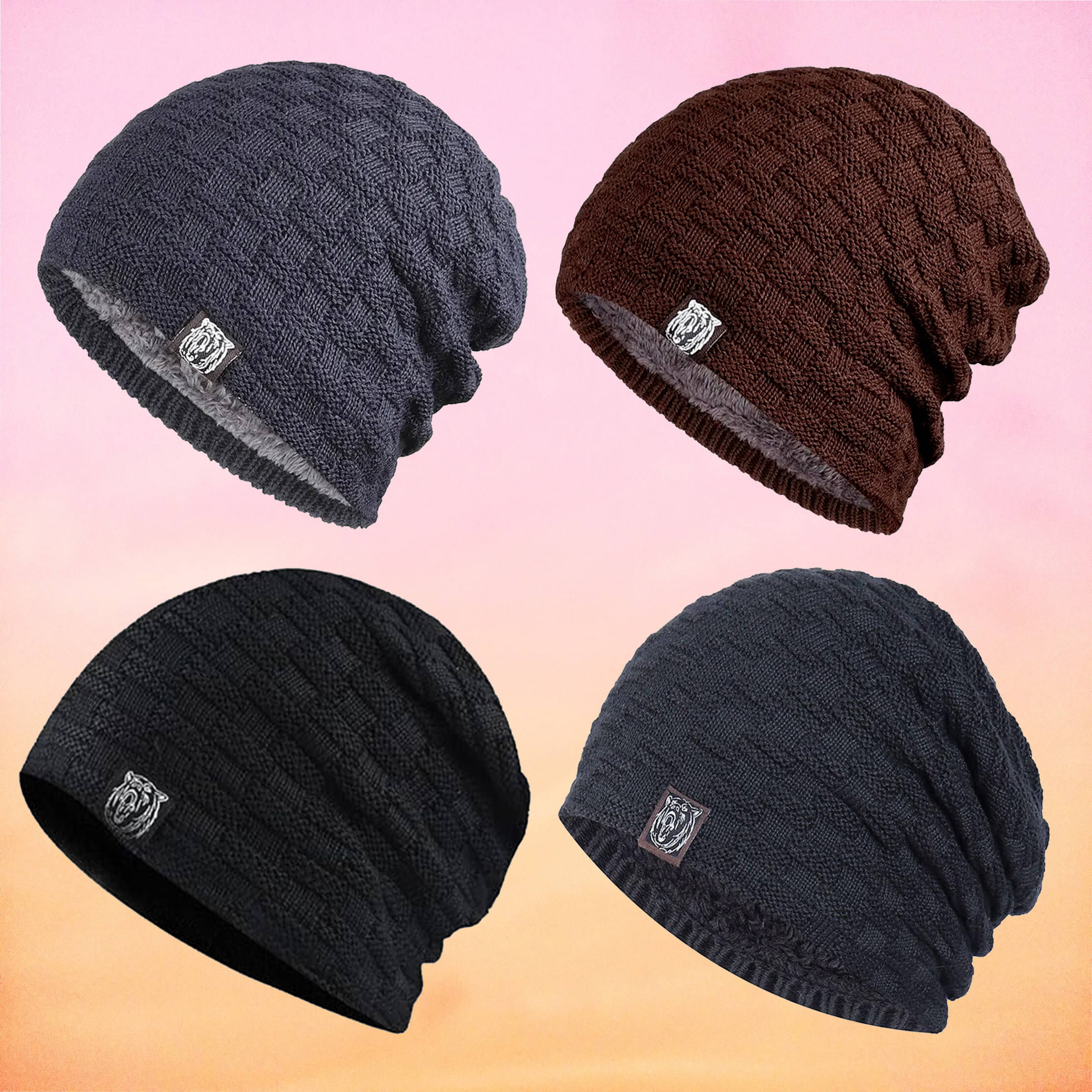 Babji Multicolor Woollen Women's Cap ( Pack of 1 ) Babji Multicolor Woollen Women's Cap ( Pack of 1 )