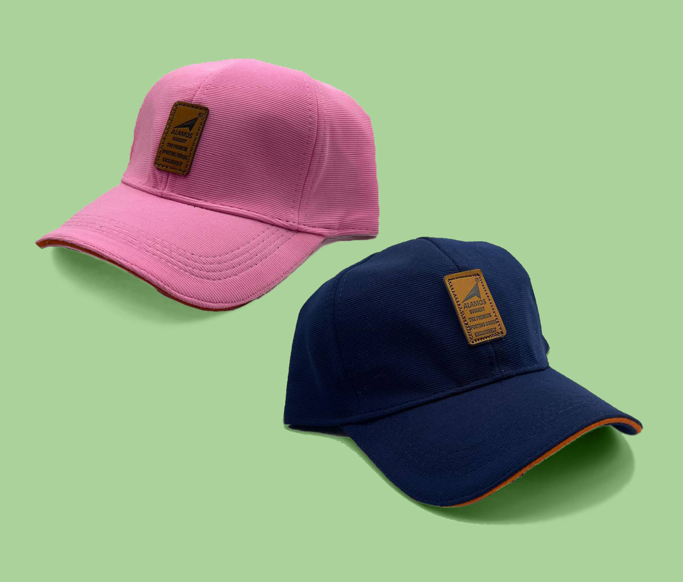     			Babji Navy Blue Cotton Blend Women's Cap ( Pack of 2 )
