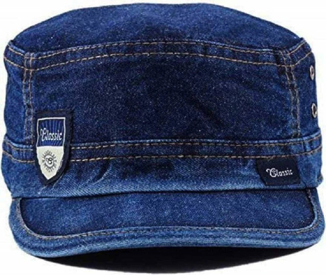     			Babji Pack of 1 Cotton Men's Cap ( Blue )