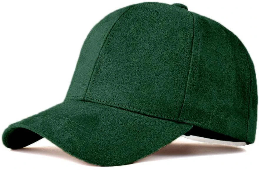     			Babji Pack of 1 Suede Men's Cap ( Green )