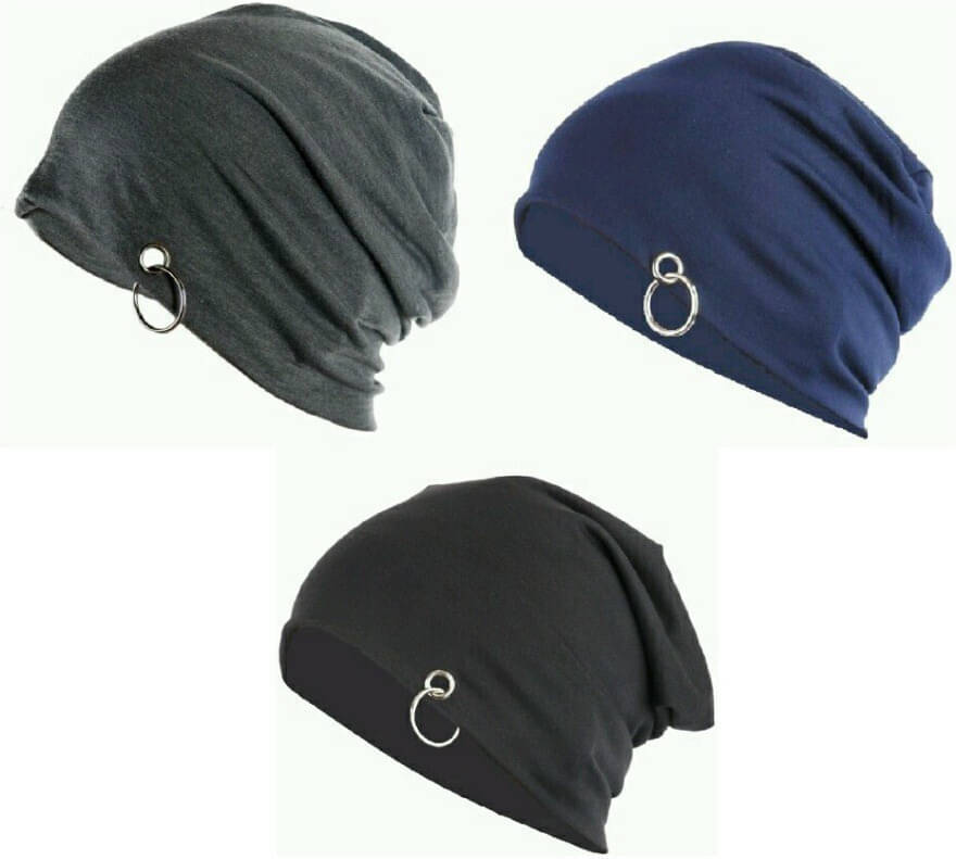 Babji Pack of 3 Cotton Blend Men's Cap ( Multicolor ) Babji Pack of 3 Cotton Blend Men's Cap ( Multicolor )