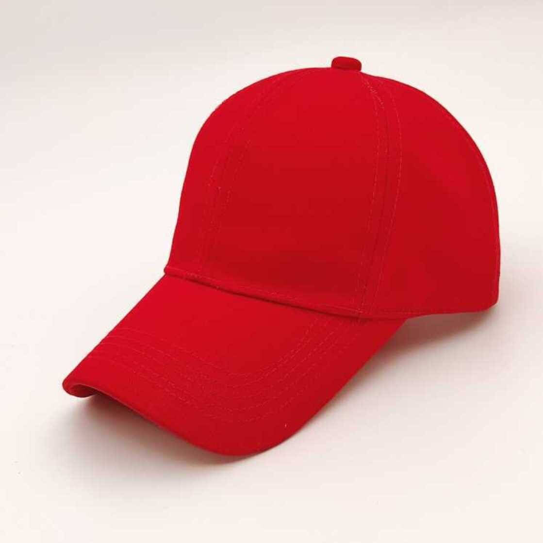     			Babji Red Cotton Women's Cap ( Pack of 1 )