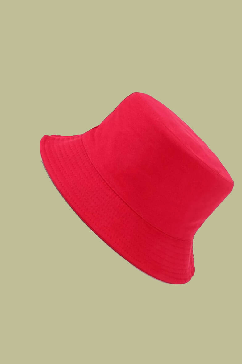     			Babji Red Cotton Women's Cap ( Pack of 1 )