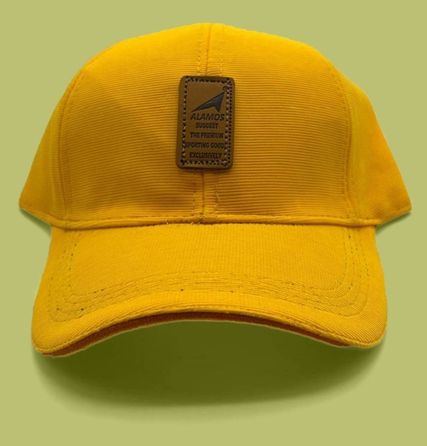     			Babji Yellow Cotton Blend Women's Cap ( Pack of 1 )