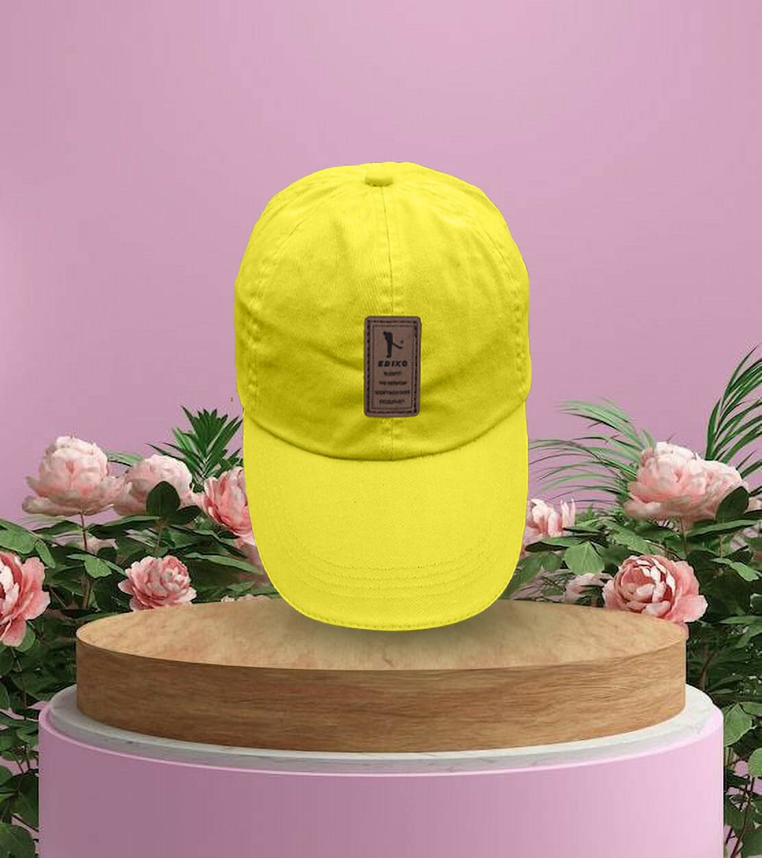 Babji Yellow Cotton Blend Women's Cap ( Pack of 1 ) Babji Yellow Cotton Blend Women's Cap ( Pack of 1 )